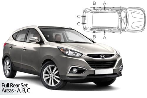 Häikäisysuojasarja Hyundai ix35, 5 ovinen (2010-2015), Car Shades – CarShades