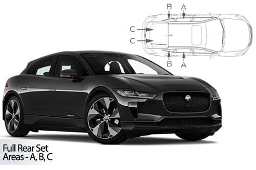 Häikäisysuojasarja Jaguar I-Pace, 5 ovinen (2018➟), Car Shades – CarShades
