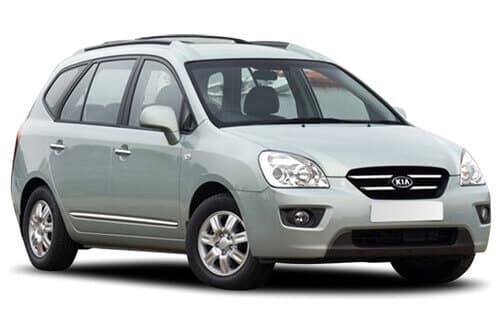 Häikäisysuojasarja Kia Carens, 5 ovinen (2006-2013), Car Shades – CarShades