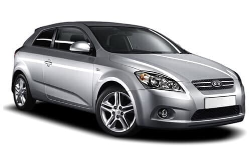 Häikäisysuojasarja Kia Ceed, 3 ovinen (2007-2018), Car Shades – CarShades