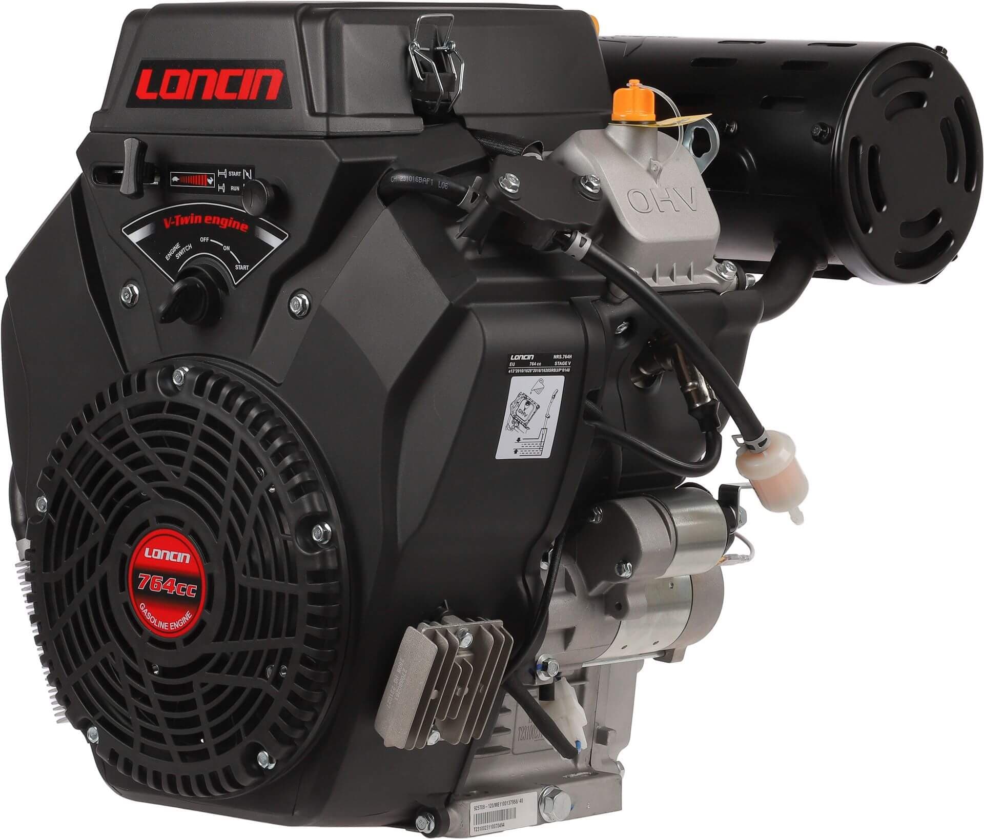 Irtomoottori 24 hp / 764 cc vaaka-akseli, Loncin – Loncin