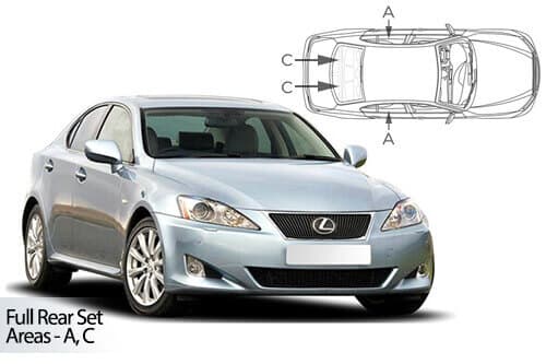 Häikäisysuojasarja Lexus IS, 4 ovinen (2005-2012), Car Shades – CarShades