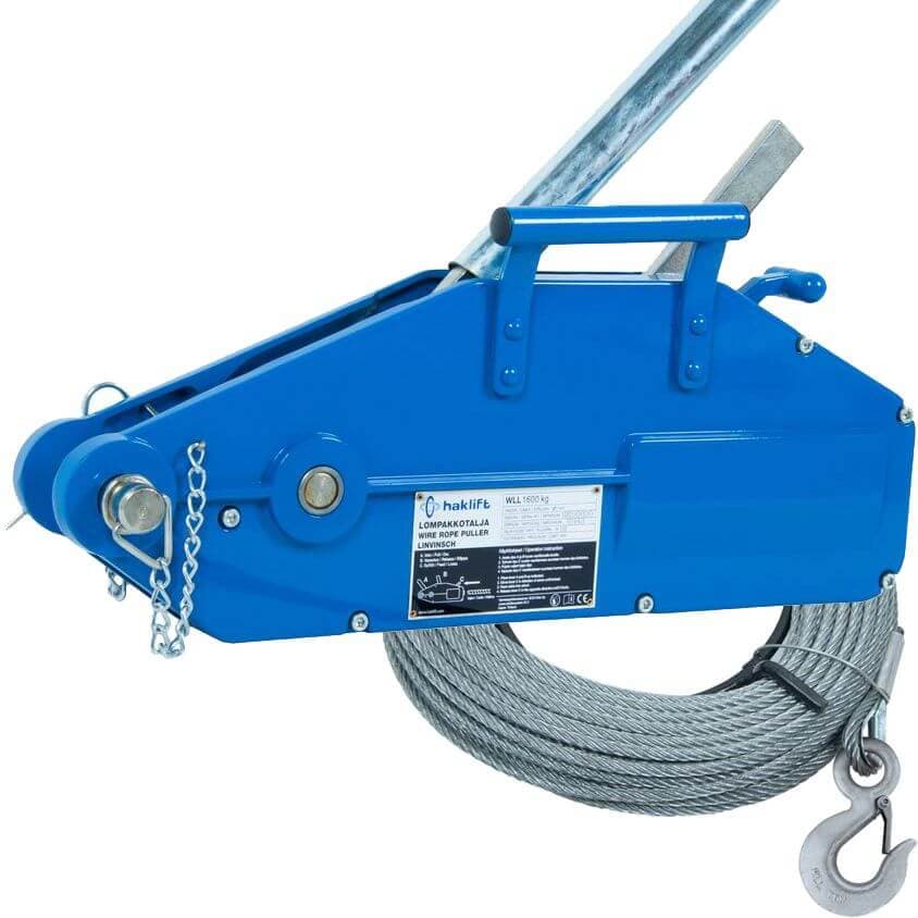 Lompakkotalja vaijerilla 5400 kg, Haklift – Haklift