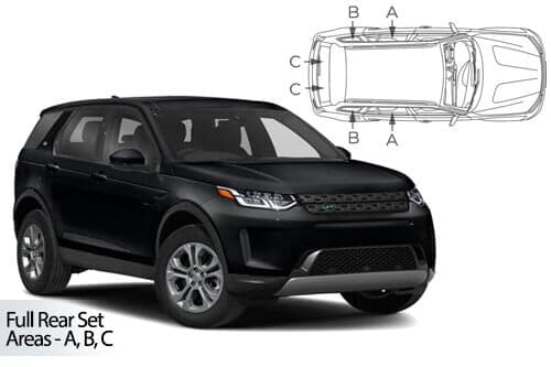 Häikäisysuojasarja Land Rover Discovery Sport, 5 ovinen (2020➟), Car Shades – CarShades