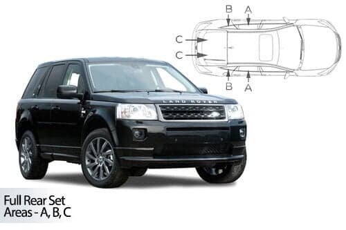 Häikäisysuojasarja Land Rover FreeLander 2, 5 ovinen (2006-2015), Car Shades – CarShades