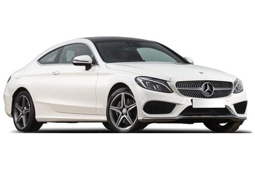 Häikäisysuojasarja Mercedes-Benz C W205 2-ovinen (2014-2021), Car Shades – CarShades