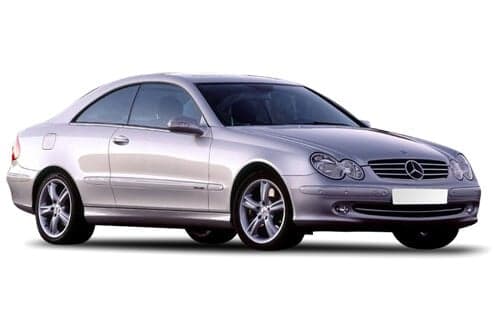 Häikäisysuojasarja Mercedes-Benz CLK C209, 2 ovinen (2002-2009), Car Shades – CarShades