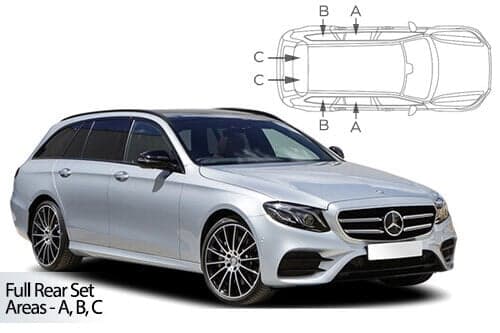 Häikäisysuojasarja Mercedes-Benz E-Sarja S213, Farmari (2016➟), Car Shades – CarShades