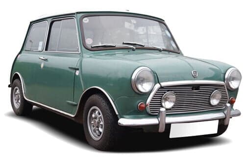 Häikäisysuojasarja Mini Mini, 3 ovinen (1969-2000), Car Shades – CarShades