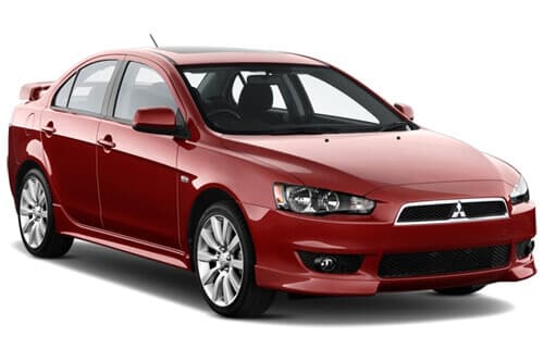 Häikäisysuojasarja Mitsubishi Lancer, 5 ovinen (2009-2017), Car Shades – CarShades