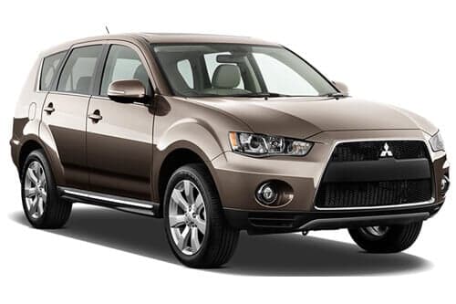 Häikäisysuojasarja Mitsubishi Outlander, 5 ovinen (2005-2013), Car Shades – CarShades