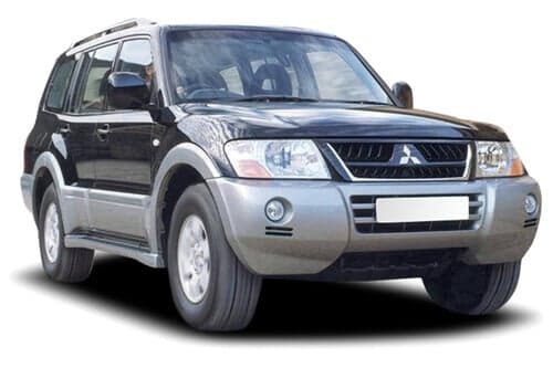 Häikäisysuojasarja Mitsubishi Shogun, 5 ovinen (1999-2006), Car Shades – CarShades
