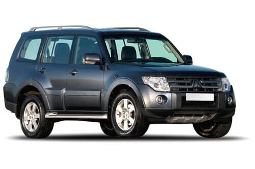 Häikäisysuojasarja Mitsubishi Shogun, 5 ovinen (2006-2021), Car Shades – CarShades