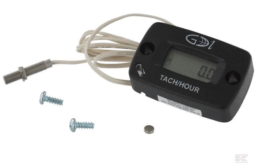 Kierrosluku- ja tuntimittari (pyöriviin kohteisiin), GDI – GDI