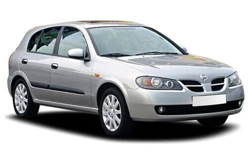 Häikäisysuojasarja Nissan Almera, 5 ovinen (2000-2006), Car Shades – CarShades