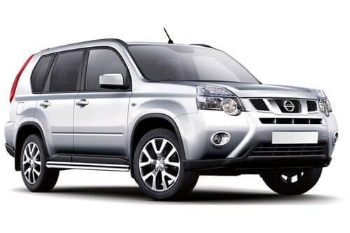 Häikäisysuojasarja Nissan X-Trail, 5 ovinen (2007-2013), Car Shades – CarShades