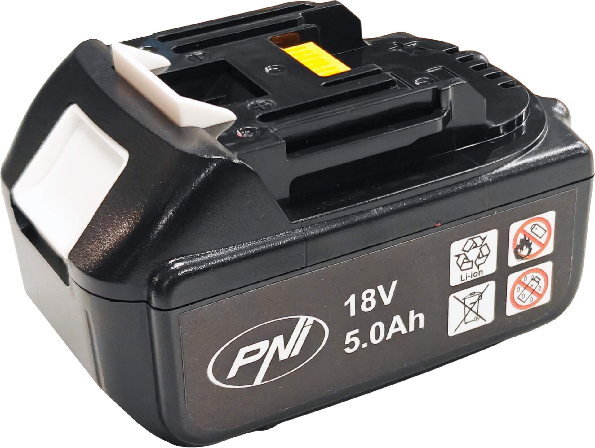 Akku 5,0 Ah Jonköping ja Makita LXT työkaluille, PNI – PNI
