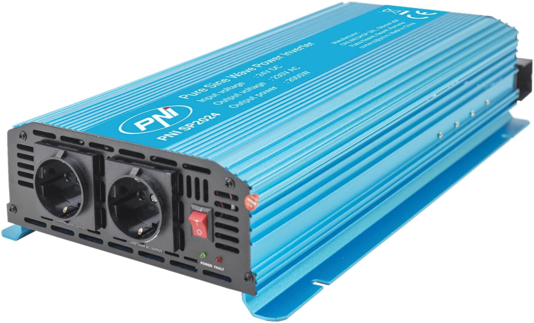 Invertteri puhdas siniaalto 2000 W (24 V), PNI – PNI