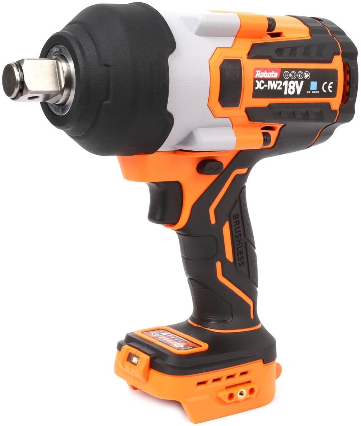 Akkumutterinväännin 1600 Nm 18 V, Robota – Robota