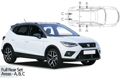 Häikäisysuojasarja Seat Arona (2017➟), Car Shades – CarShades