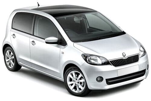 Häikäisysuojasarja Skoda Citigo, 5 ovinen (2012➟), Car Shades – CarShades
