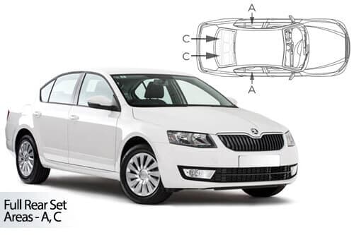 Häikäisysuojasarja Skoda Octavia, 5 ovinen (2013-2019), Car Shades – CarShades