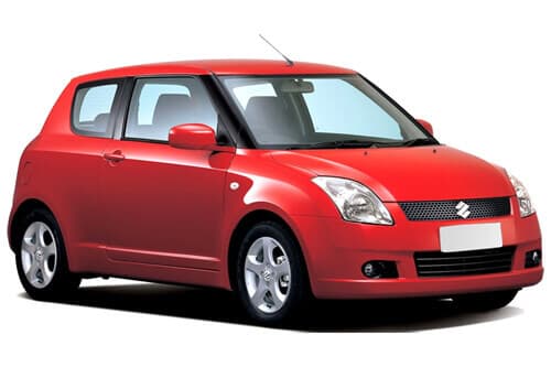 Häikäisysuojasarja Suzuki Swift, 3 ovinen (2005-2010), Car Shades – CarShades