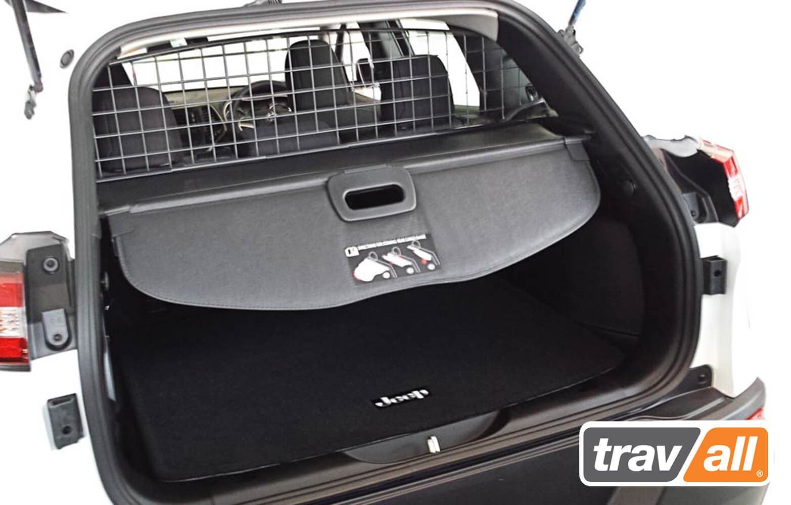Koiraverkko autoon - Jeep Cherokee (2013➟), Travall – Travall