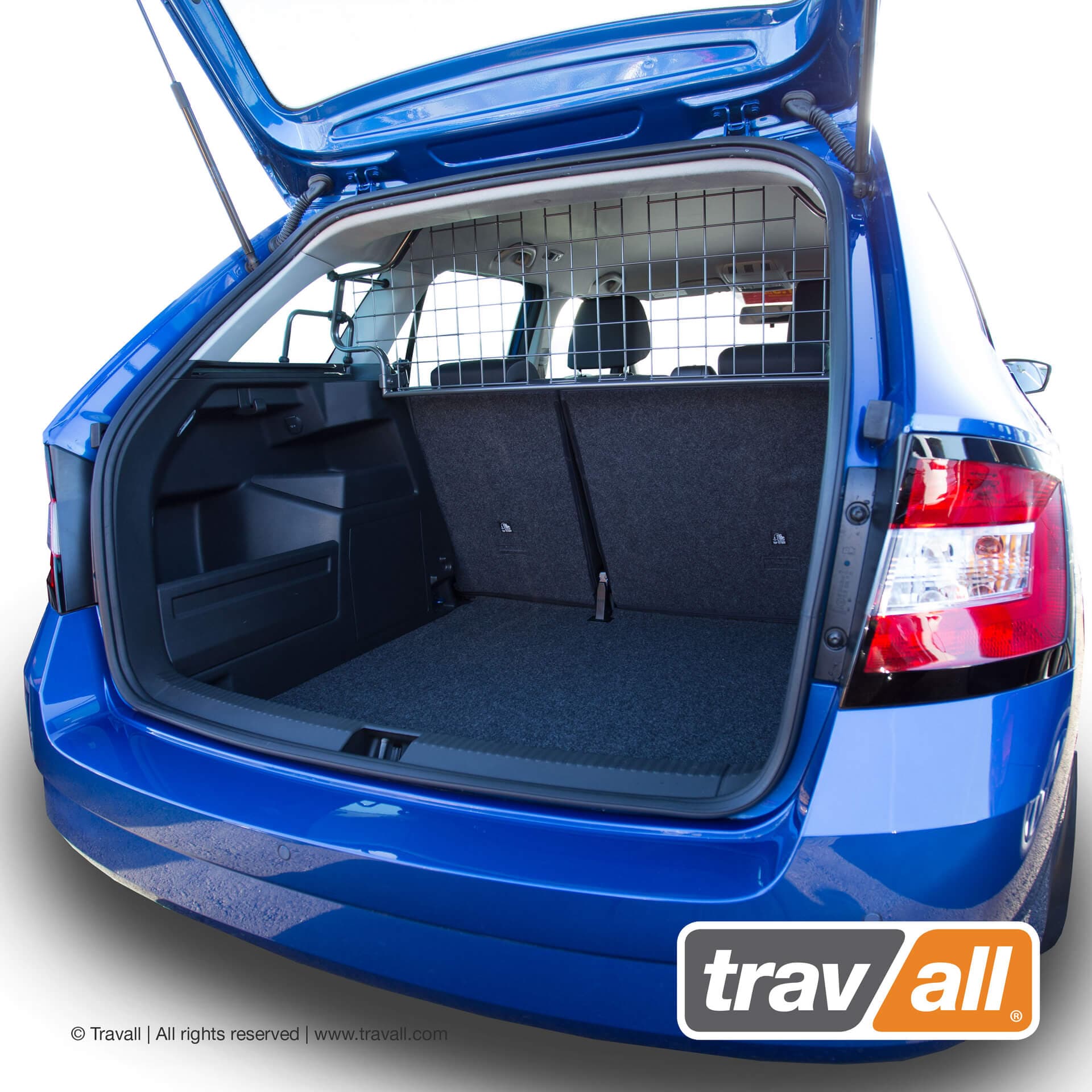 Koiraverkko autoon - Skoda Fabia Estate (2014-2021), Travall – Travall