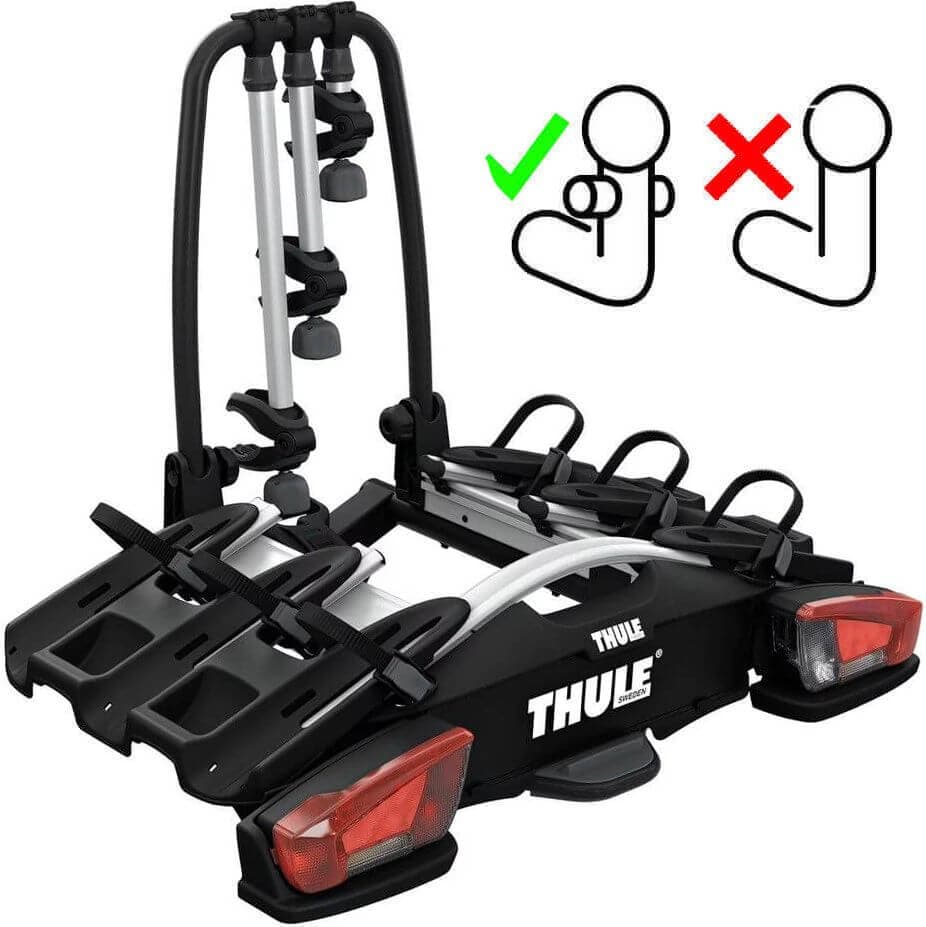 Polkupyöräteline VeloCompact F Fix4bike (3-pyörälle), Thule – Thule