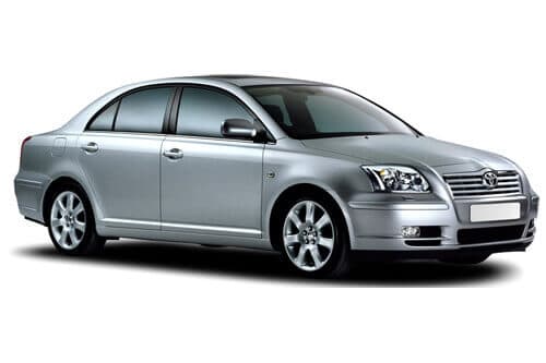 Häikäisysuojasarja Toyota Avensis, 4 ovinen (2003-2009), Car Shades – CarShades