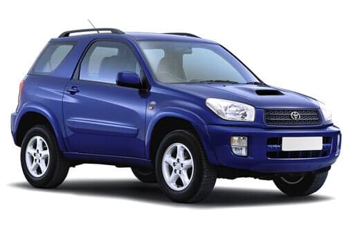 Häikäisysuojasarja Toyota Rav4, 3ovinen (2000-2006), Car Shades – CarShades