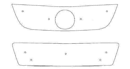 Maskisuoja Volkswagen Touran (2003-2006), Tammer-Suoja – Tammers
