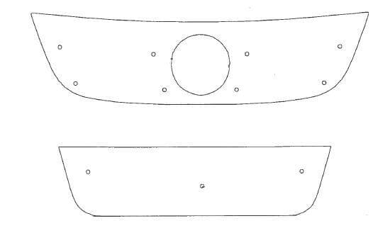 Maskisuoja Volkswagen Touran (2007-2010), Tammer-Suoja – Tammers