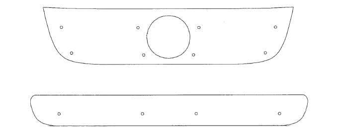 Maskisuoja Volkswagen Transporter T5 Caravelle (2007-2009), Tammer-Suoja – Tammers