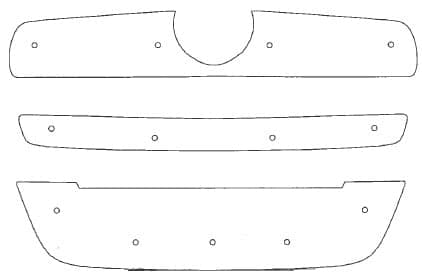 Maskisuoja Fiat Doblo (2011-2015), Tammer-Suoja – Tammers