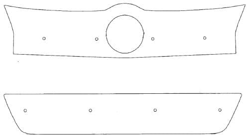 Maskisuoja Volkswagen Golf VI (2009-2011), Tammer-Suoja – Tammers