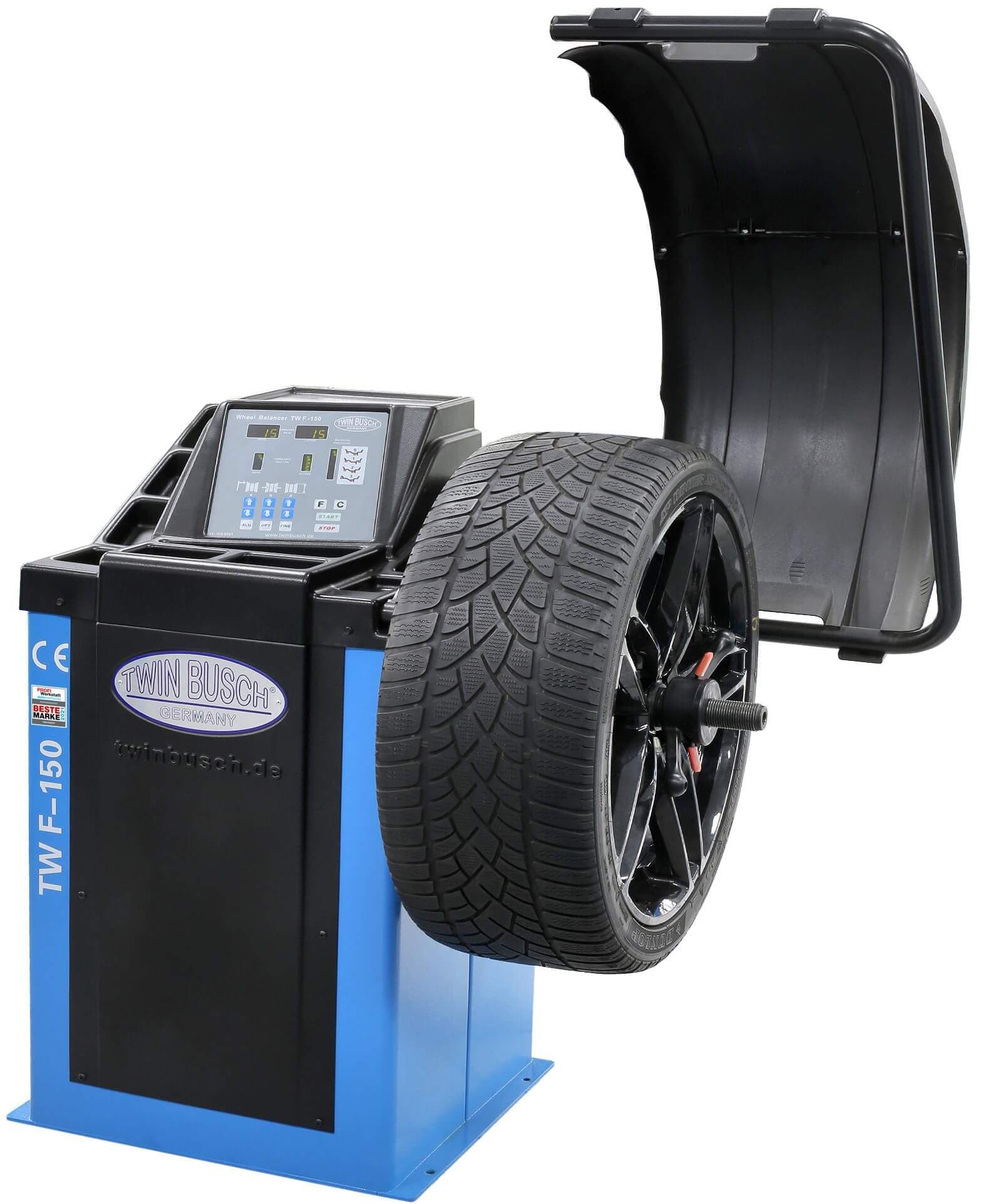 Puoliautomaattinen renkaiden tasapainotuskone TWF-150, Twin Busch – Twin Busch