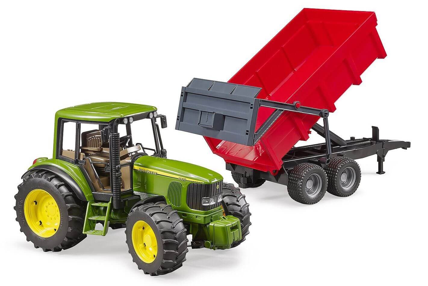Lelu Traktori John Deere 6920 + kippikärry (1:16), Bruder – Bruder