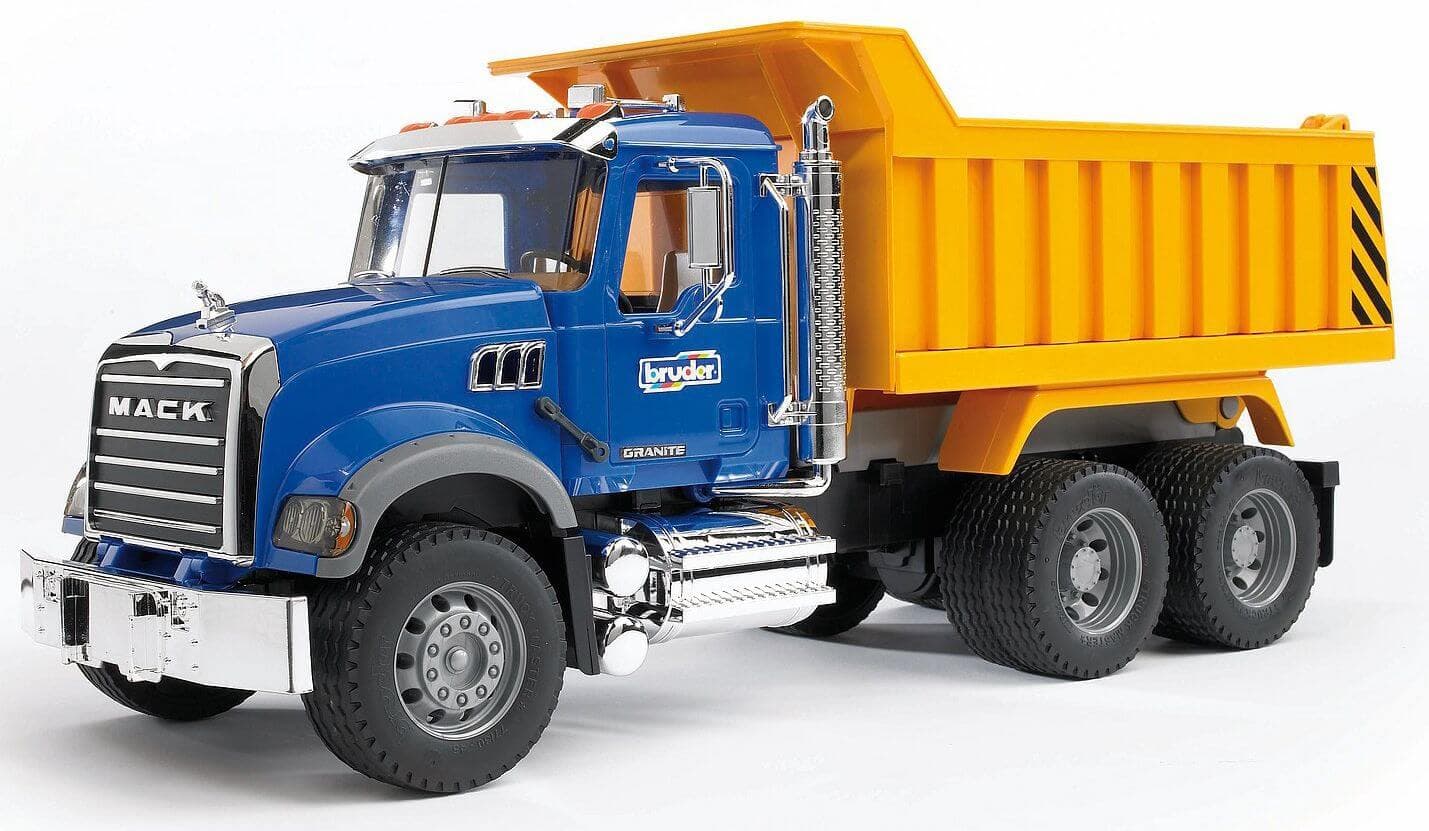 Lelu Kippiauto Mack Granite (1:16), Bruder – Bruder