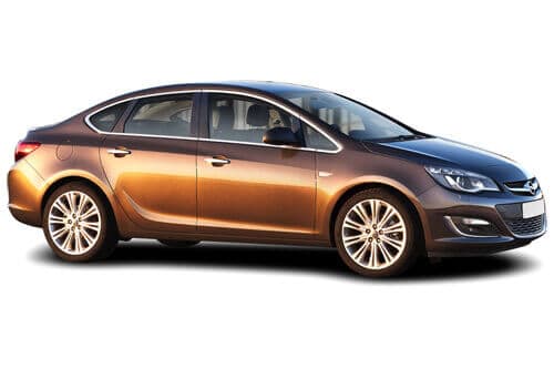 Häikäisysuojasarja Opel Astra, 4 ovinen (2013-2015), Car Shades – CarShades