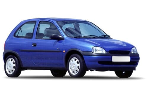 Häikäisysuojasarja Opel Corsa, 3 ovinen (1992-2000), Car Shades – CarShades
