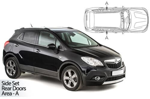 Häikäisysuojasarja Opel Mokka, 5 ovinen (2012-2020), Car Shades – CarShades