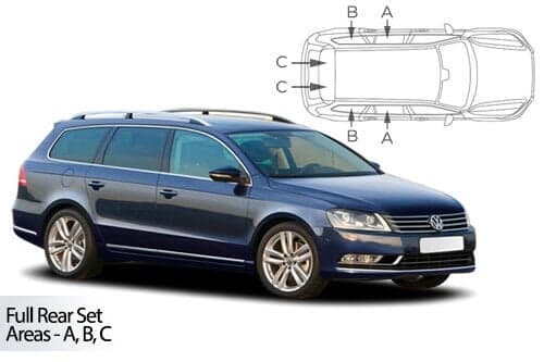 Häikäisysuojasarja Volkswagen Passat, Farmari (2012-2015), Car Shades – CarShades