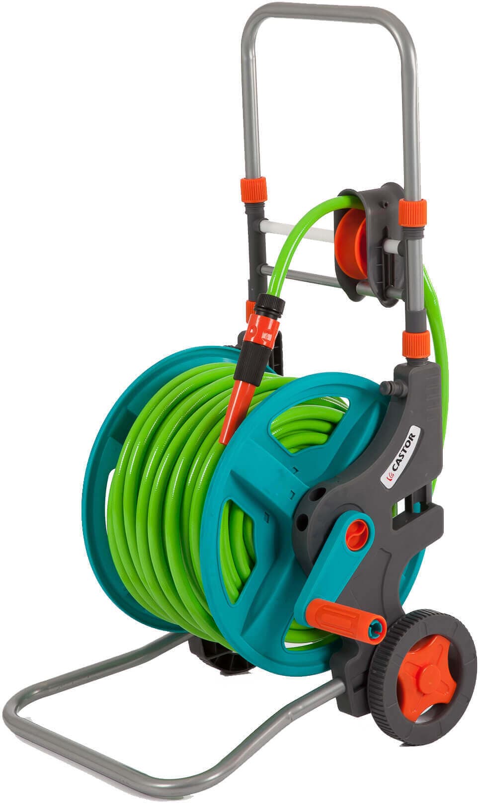 Puutarhaletkukela pyörillä 40 m, Castor – Castor