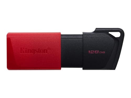 Kingston Datatraveler Exodia M 128gb Usb-a Musta, Punainen – Kingston