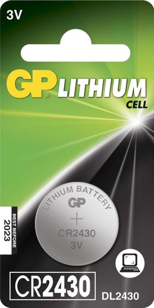 Gp Cr2430 Lithium Coin, 1 Pack – GP