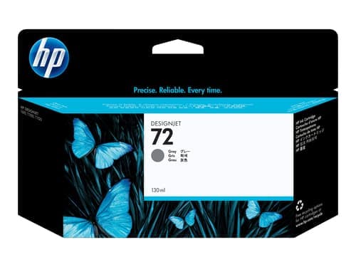 Hp Muste Harmaa No.72 - T1100 130ml – HP