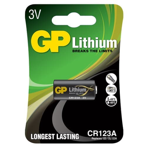 Gp Litiumakku Cr123a – GP