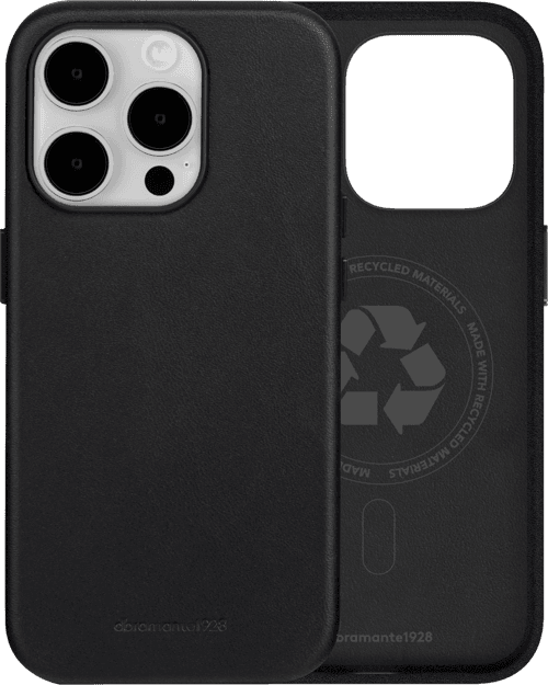 Dbramante1928 Roskilde Magsafe Full-grain Leather Iphone 15 Pro Musta – dbramante1928